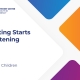 Advocating Starts with Listening Cover